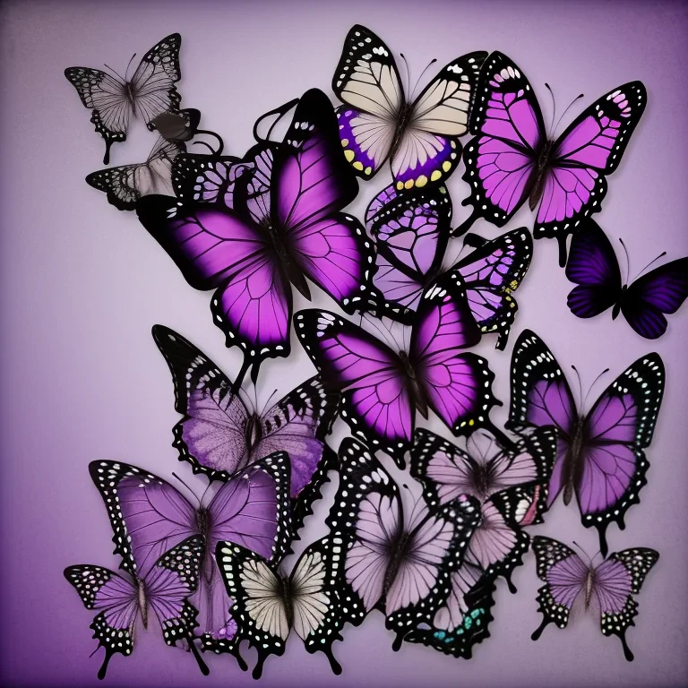 purple butterfly pictures