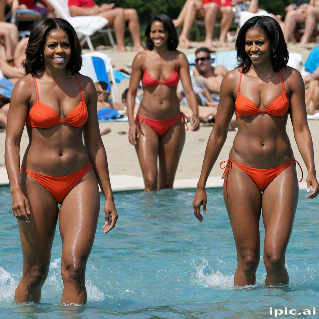 michelle obama bikini