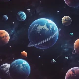 planet background