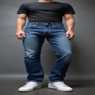mock up jeans