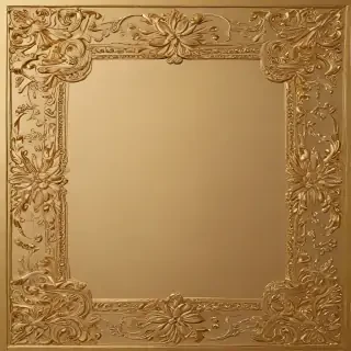 golden border