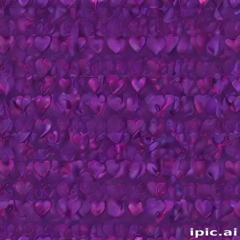 purple heart pattern wallpaper