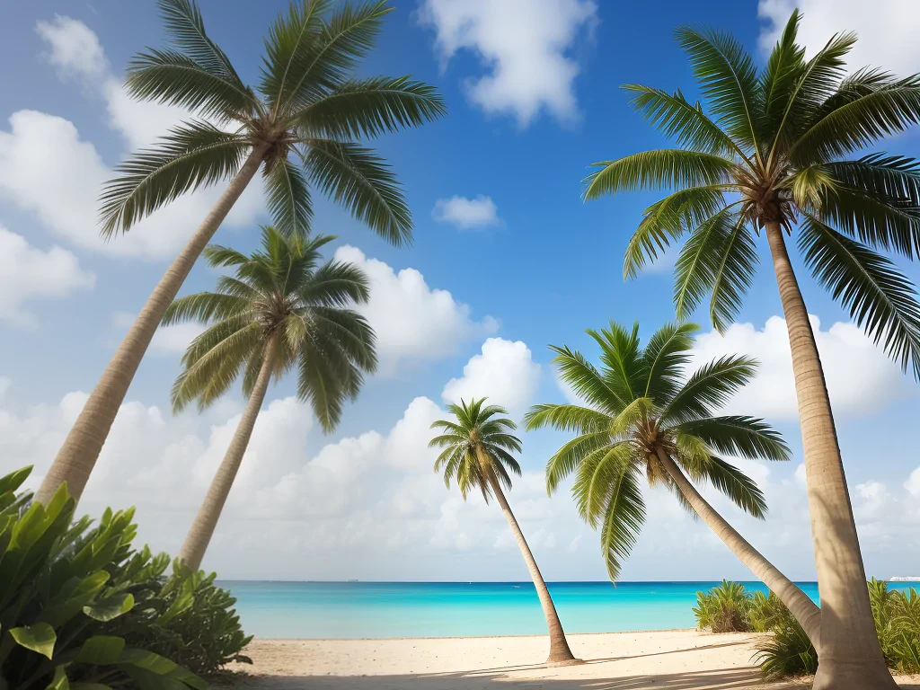 palm tree transparent