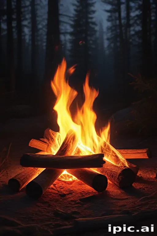 camp fire png