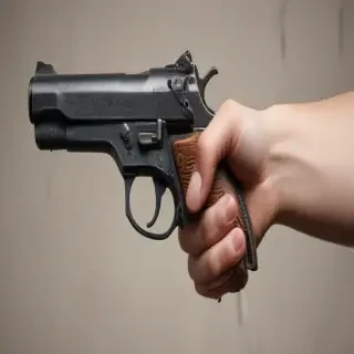 hand with gun png