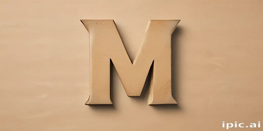 letter m