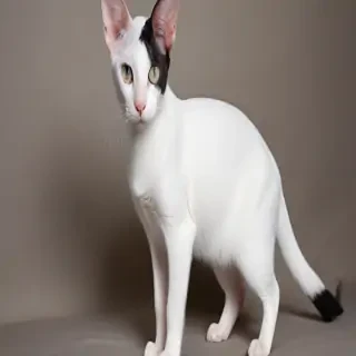 oriental bicolor cat breed