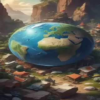cartoon picture planet earth