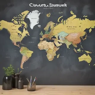 world map picture