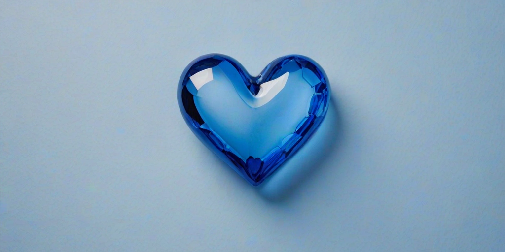 blue heart