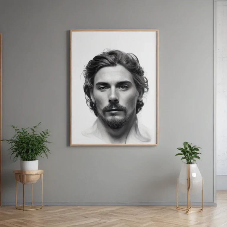 wall art mockup free