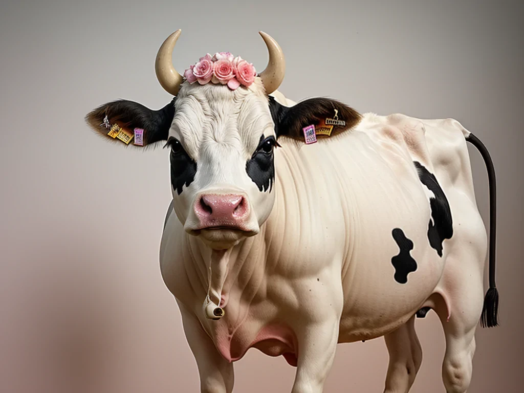 aesthetic cow wallpaper