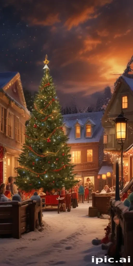 christmas story background