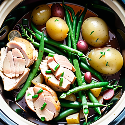 chicken green beans potatoes slow cooker