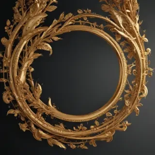 line gold png