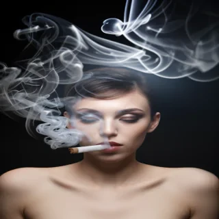 smoking transparent background