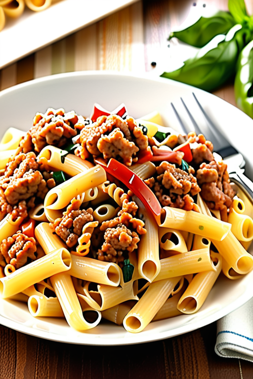 ground pork with pasta recipes