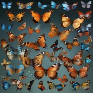 png butterflies
