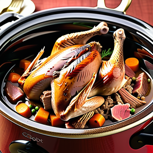 recipe for pheasant in crock pot