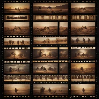 film strip template