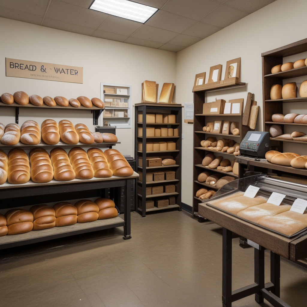 bread and water print shop