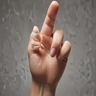 you pointing finger