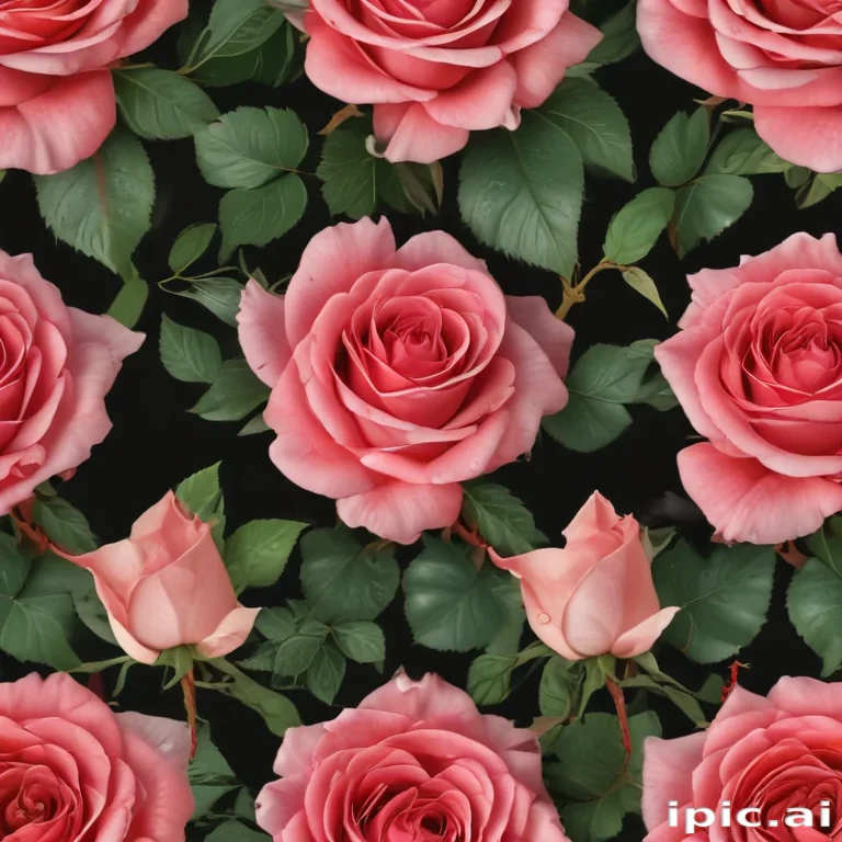 rose border png