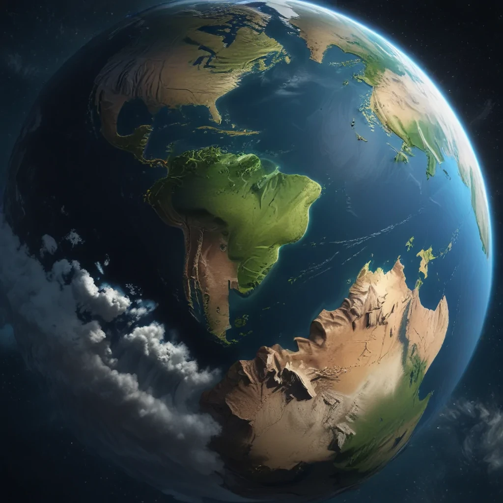 animated pic of earth