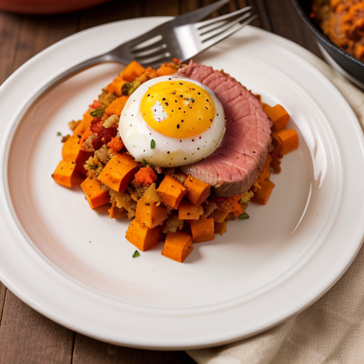 sweet potato corned beef hash