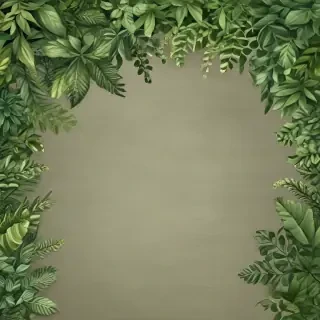 greenery border