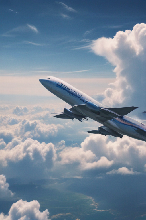 Flight in the sky