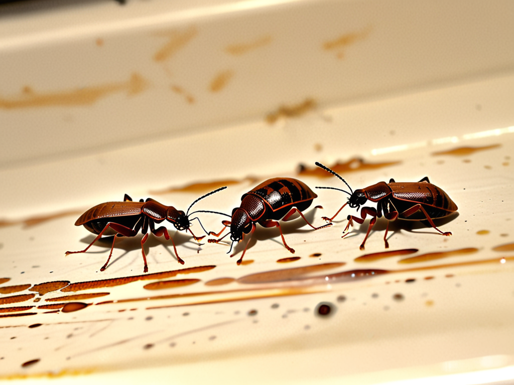 little brown bugs in kitchen