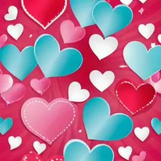 hearts wallpaper iphone