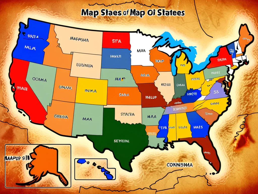 map of states