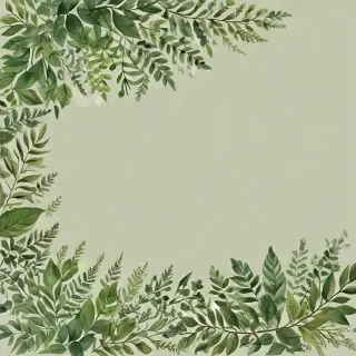 greenery border