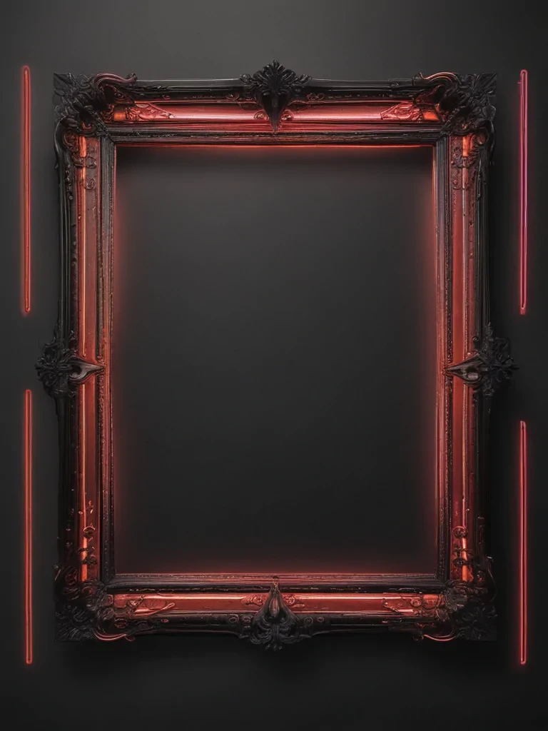 neon frame png
