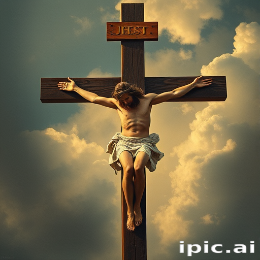 jesus christ on the cross pictures
