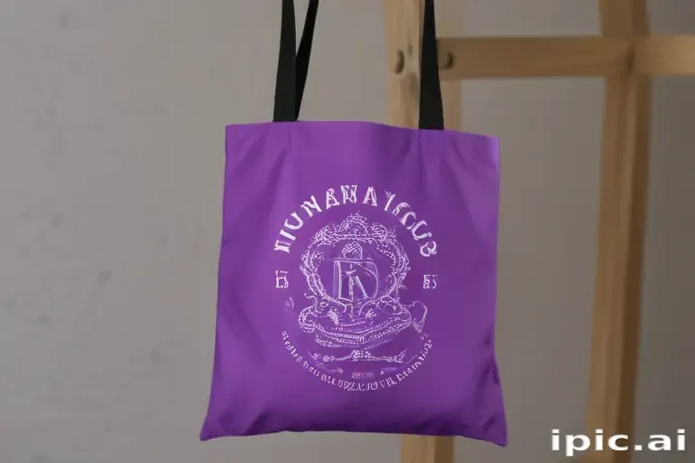 mock up tote bag