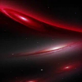 galaxy red wallpaper