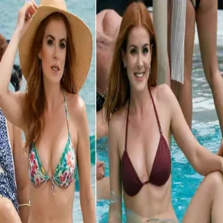 Isla Fisher in bikini