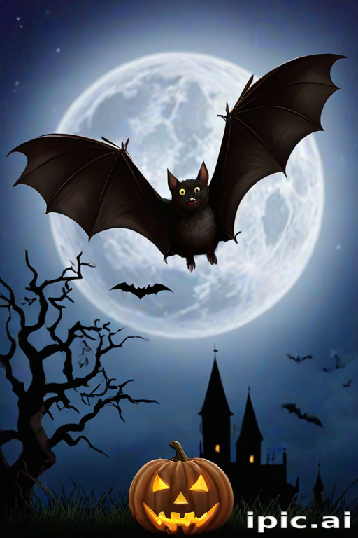 images of halloween bats