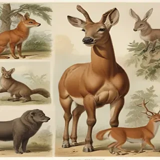 vintage illustrations animals