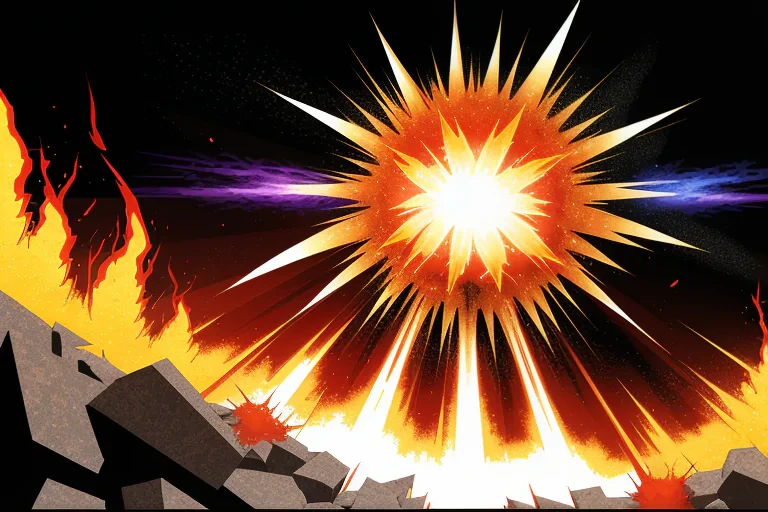 explosion background png