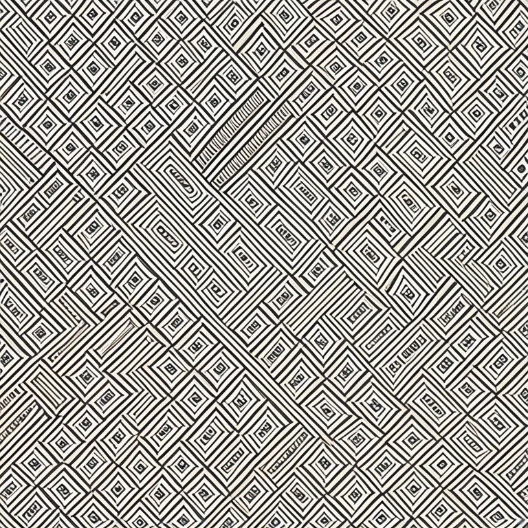 patterned line