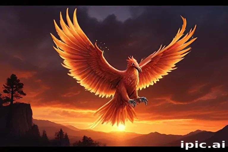 phoenix bird wallpaper
