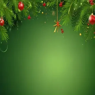 christmas background green
