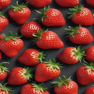 strawberry background aesthetic