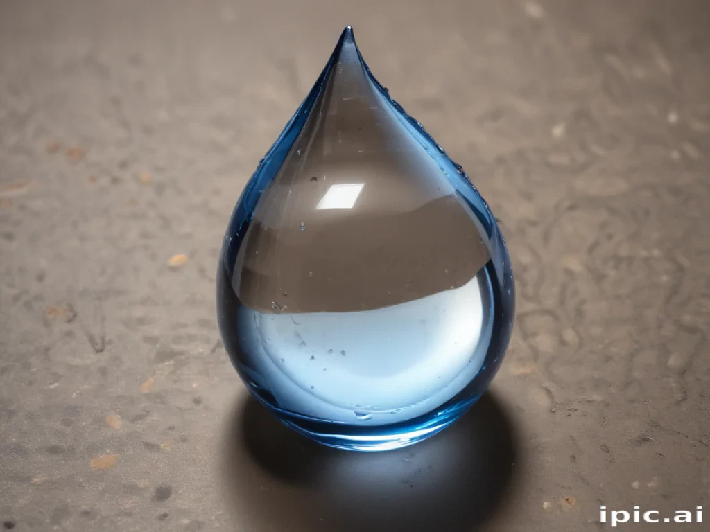 water drop transparent