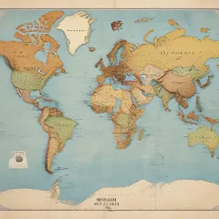 world map picture