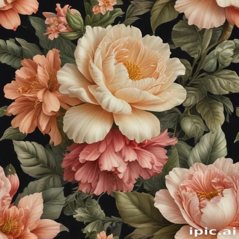 vintage flower png